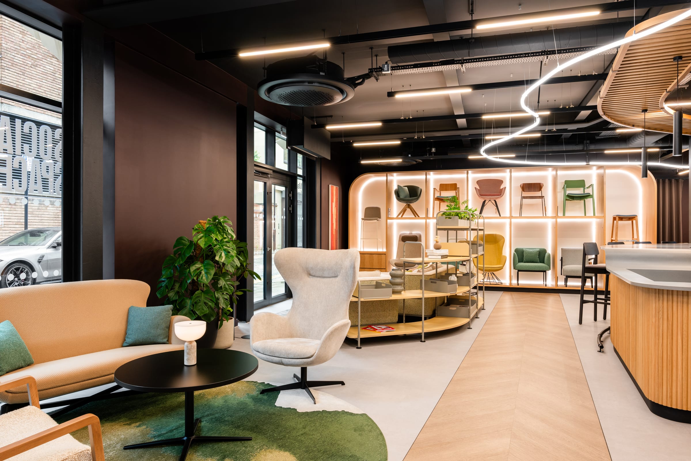 Social Spaces workspace