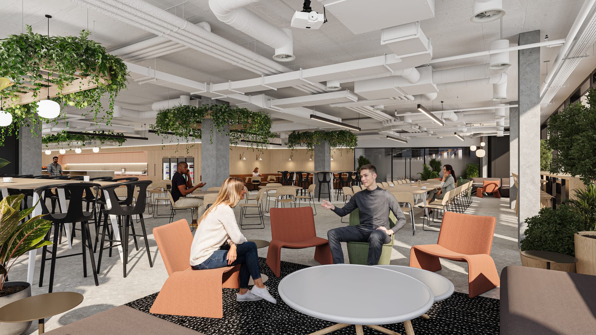 Tech Company workspace